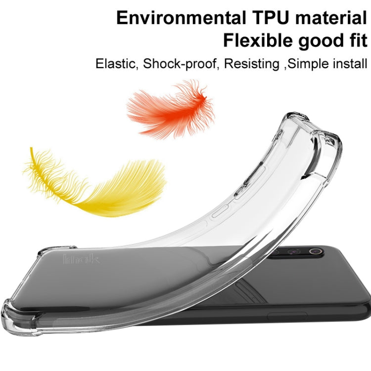 For HTC U24 Pro imak Shockproof Airbag TPU Phone Case(Matte Black) - More Brand by imak | Online Shopping South Africa | PMC Jewellery | Buy Now Pay Later Mobicred