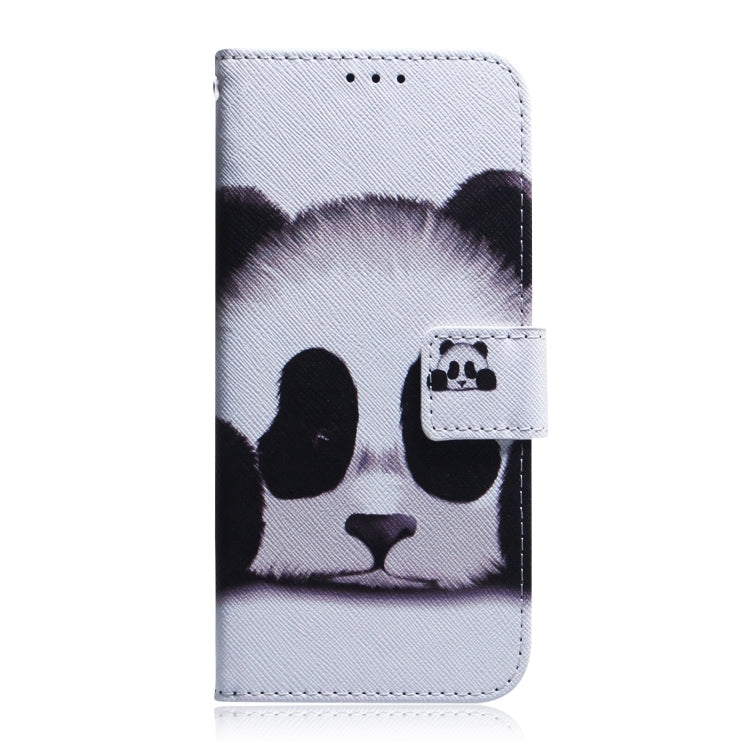 For Xiaomi Redmi K70 Pro / K70 Coloured Drawing Flip Leather Phone Case(Panda) - K70 Cases by PMC Jewellery | Online Shopping South Africa | PMC Jewellery | Buy Now Pay Later Mobicred