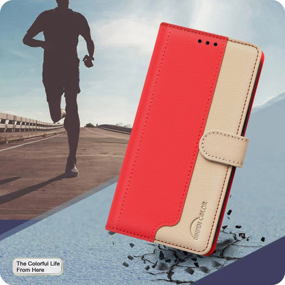 For Xiaomi Redmi K70 / K70 Pro Color Matching RFID Anti-theft Leather Phone Case(Red) - Xiaomi Cases by PMC Jewellery | Online Shopping South Africa | PMC Jewellery | Buy Now Pay Later Mobicred