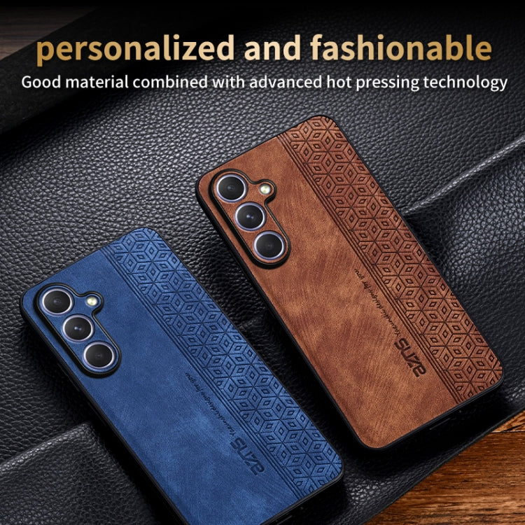 For Samsung Galaxy S25+ 5G AZNS 3D Embossed Skin Feel Phone Case(Black) - Galaxy S25+ 5G Cases by AZNS | Online Shopping South Africa | PMC Jewellery | Buy Now Pay Later Mobicred