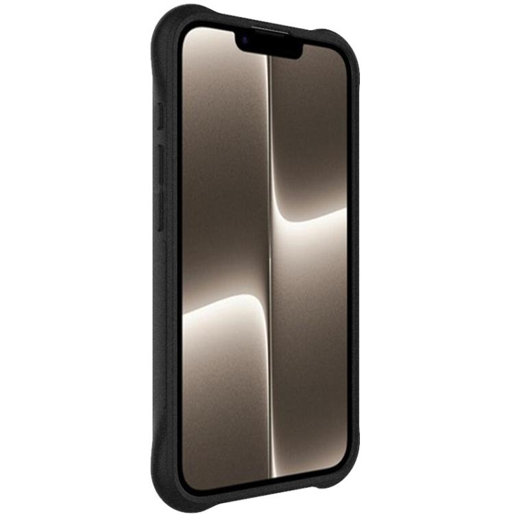 For iPhone 16e imak Shockproof Airbag TPU Phone Case(Matte Black) - iPhone 16e Cases by imak | Online Shopping South Africa | PMC TechLife | Buy Now Pay Later Mobicred