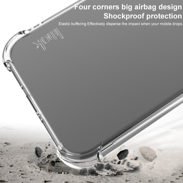 For iPhone 16 imak Shockproof Airbag TPU Phone Case(Transparent) - iPhone 16 Cases by imak | Online Shopping South Africa | PMC TechLife | Buy Now Pay Later Mobicred
