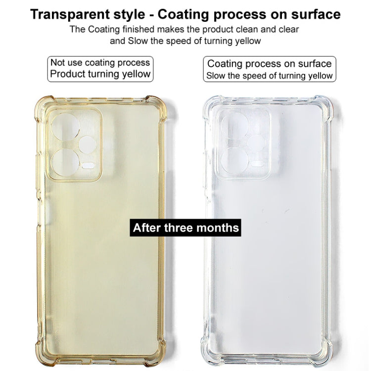 For iPhone 16e imak Shockproof Airbag TPU Phone Case(Matte Black) - iPhone 16e Cases by imak | Online Shopping South Africa | PMC TechLife | Buy Now Pay Later Mobicred