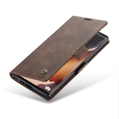 For Samsung Galaxy Note20 CaseMe Multifunctional Horizontal Flip Leather Case, with Card Slot & Holder & Wallet(Coffee) - Galaxy Note20 Cases by CaseMe | Online Shopping South Africa | PMC Jewellery