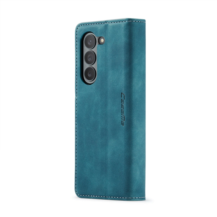 For Samsung Galaxy Z Fold6 5G CaseMe 013 Multifunctional Horizontal Flip Leather Phone Case(Blue) - Galaxy Z Fold6 5G Cases by CaseMe | Online Shopping South Africa | PMC Jewellery | Buy Now Pay Later Mobicred