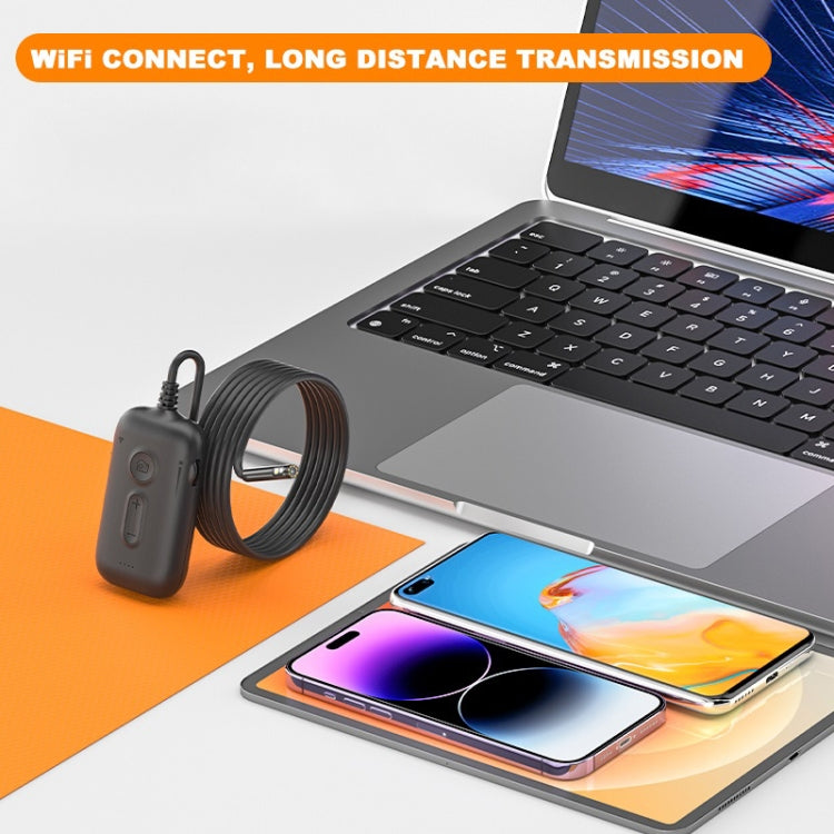 Y15 5.5mm Single Camera WiFi Connected Hard Cable HD Industrial Endoscope, Length:3.5m(Black) -  by PMC TechLife | Online Shopping South Africa | PMC TechLife | Buy Now Pay Later Mobicred