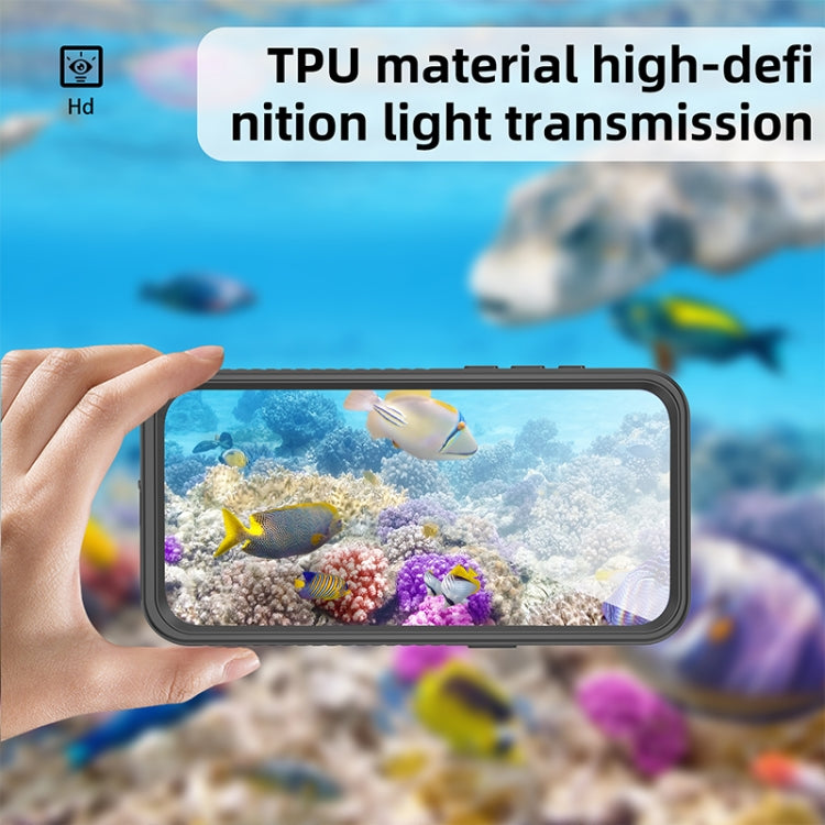 For iPhone 15 Pro Max RedPepper Shockproof IP68 Waterproof PC + TPU Protective Case(Black) - free shipping - PMC Jewellery - Order now!