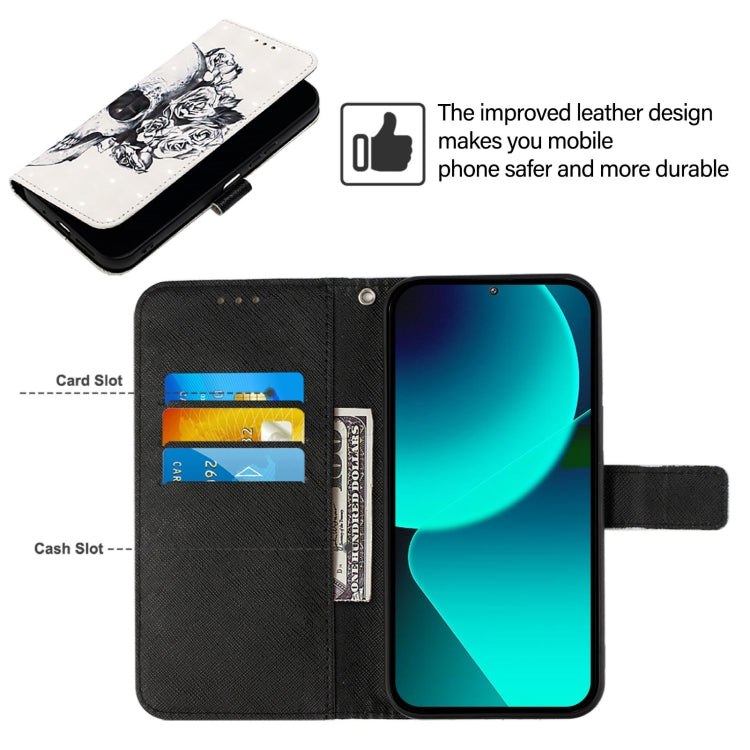 For Google Pixel 9 / 9 Pro 3D Painting Horizontal Flip Leather Phone Case(Skull) - free shipping - PMC TechLife - Order now!