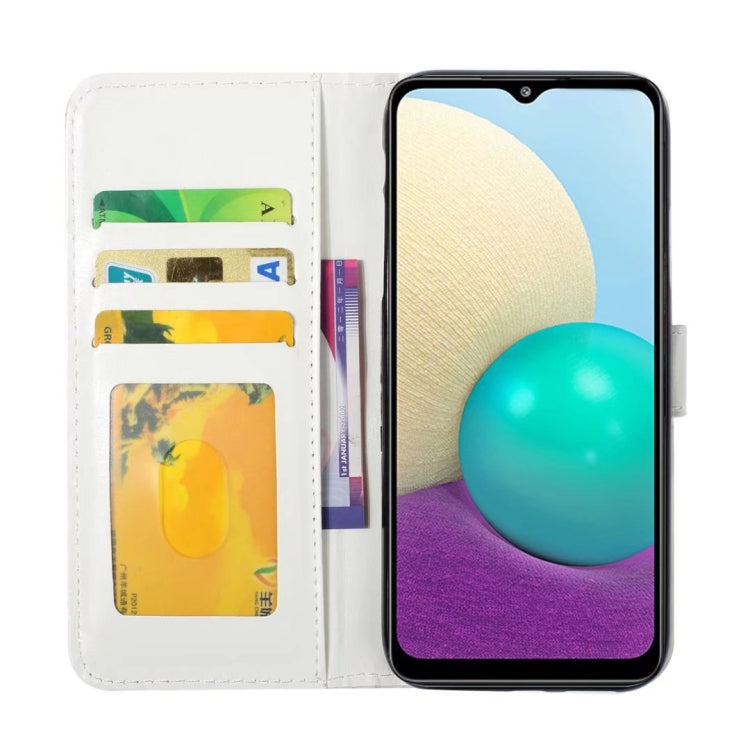 For Samsung Galaxy S25+ 5G Oil Embossed 3D Drawing Leather Phone Case(Blue Feather) - Galaxy S25+ 5G Cases by PMC TechLife | Online Shopping South Africa | PMC TechLife | Buy Now Pay Later Mobicred