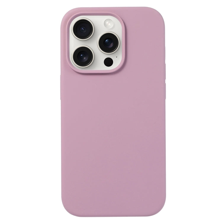 For iPhone 16 Pro Liquid Silicone Phone Case(Blackcurrant) - iPhone 16 Pro Cases by PMC TechLife | Online Shopping South Africa | PMC TechLife | Buy Now Pay Later Mobicred