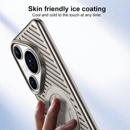 For Huawei Pura 70 Ice Armor Cooling MagSafe Skin Feel Phone Case(Ice Silver) - Huawei Cases by PMC Jewellery | Online Shopping South Africa | PMC Jewellery | Buy Now Pay Later Mobicred