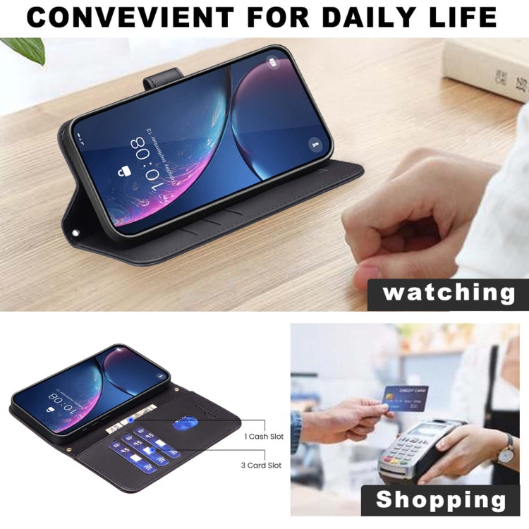 For Google Pixel 9 Pro Square Texture Leather Phone Case(Black) - Google Cases by PMC TechLife | Online Shopping South Africa | PMC TechLife | Buy Now Pay Later Mobicred