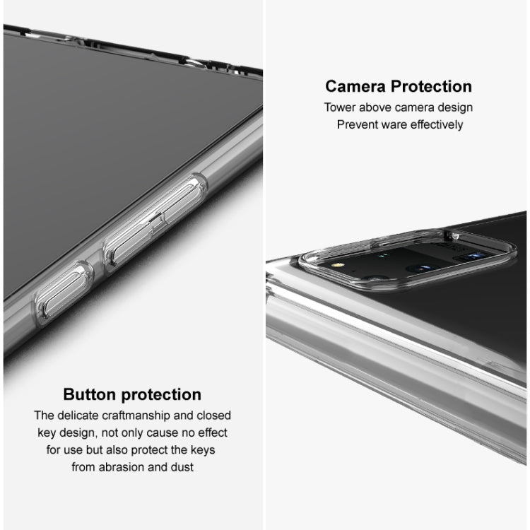 For Google Pixel 9 IMAK UX-5 Series Transparent Shockproof TPU Protective Phone Case(Transparent) - Google Cases by imak | Online Shopping South Africa | PMC TechLife | Buy Now Pay Later Mobicred