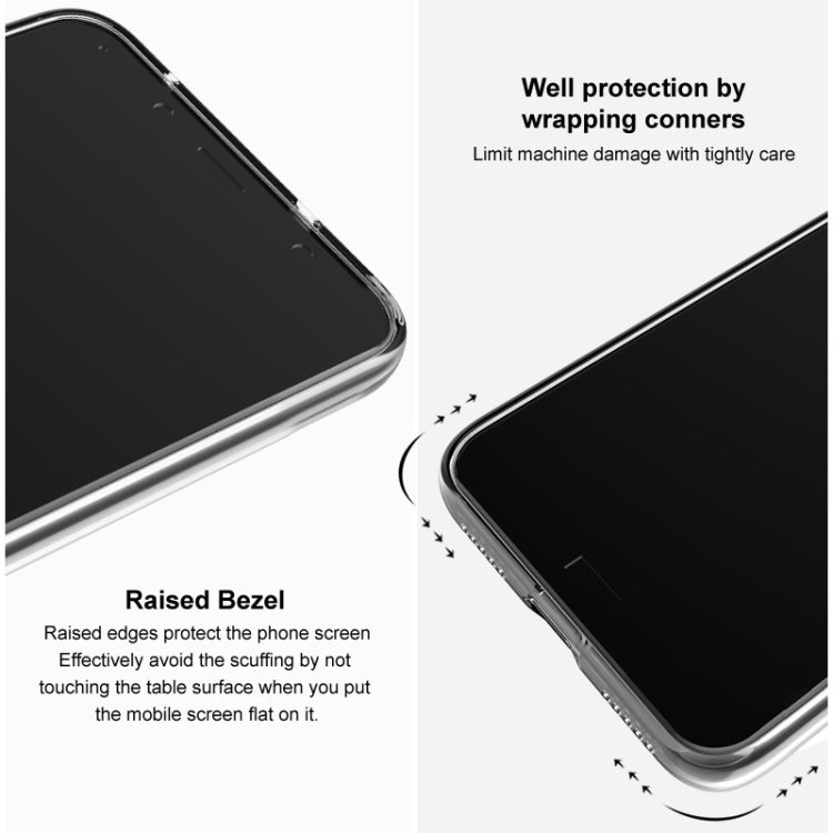 For Google Pixel 9 Pro IMAK UX-5 Series Transparent Shockproof TPU Protective Phone Case(Transparent) - Google Cases by imak | Online Shopping South Africa | PMC TechLife | Buy Now Pay Later Mobicred