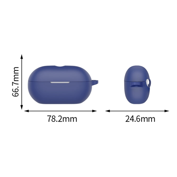 For Beats Solo Buds Wireless Earphones Silicone Protective Case with Hole(Dark Green) - Other Case by PMC Jewellery | Online Shopping South Africa | PMC Jewellery | Buy Now Pay Later Mobicred