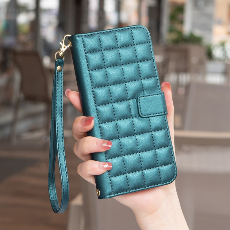 For iPhone 16 Square Texture Leather Phone Case(Green) - free shipping - PMC TechLife - Order now!