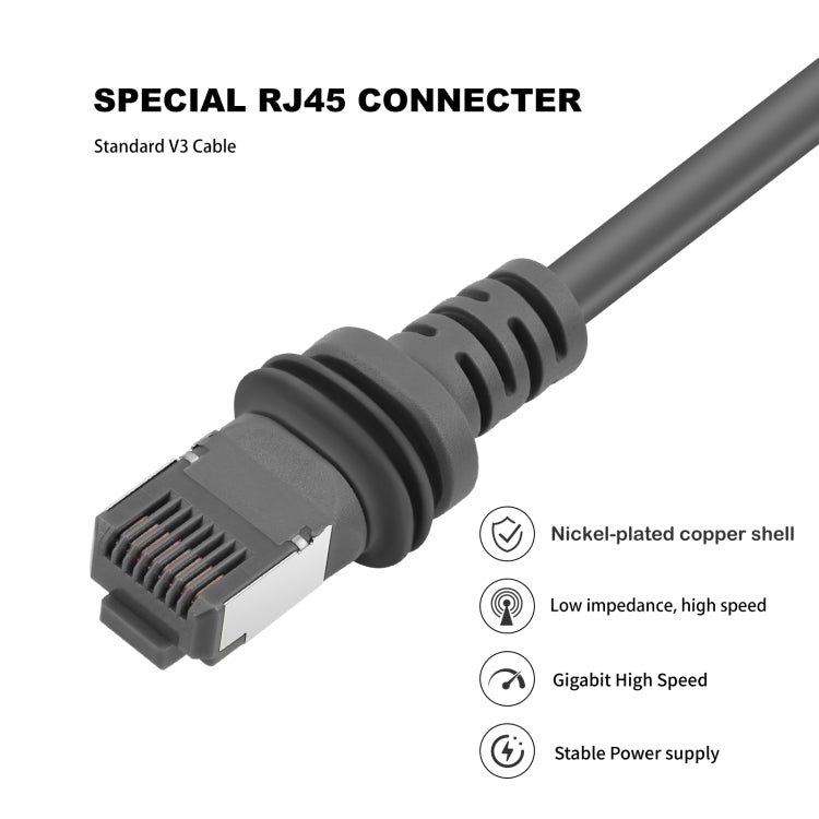 Satellite Dedicated Ethernet Cable for Starlink Actuated Gen 3, Length:30.5m - Lan Cable and Tools by PMC Jewellery | Online Shopping South Africa | PMC Jewellery | Buy Now Pay Later Mobicred