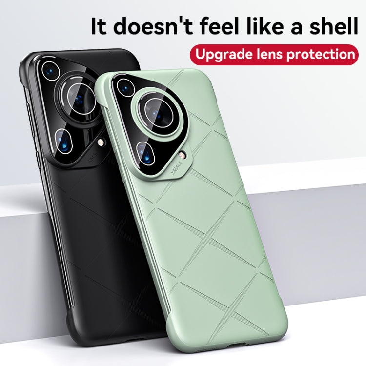 For Huawei Pura 70 Ultra Borderless Upshrink Camera Protection Magnetic Phone Case(Silver) - Huawei Cases by PMC Jewellery | Online Shopping South Africa | PMC Jewellery | Buy Now Pay Later Mobicred