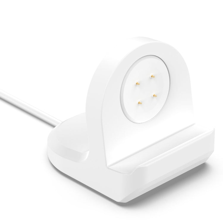 For Fitbit Ace LTE Smart Watch Silicone Charging Bracket(White) - Charger by PMC TechLife | Online Shopping South Africa | PMC TechLife | Buy Now Pay Later Mobicred