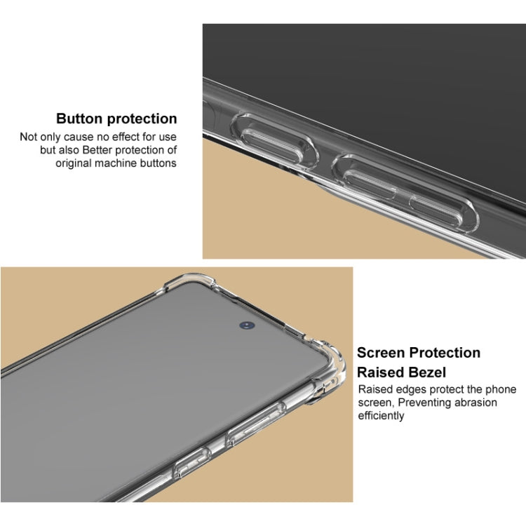 For Google Pixel 9 / Pixel 9 Pro imak Shockproof Airbag TPU Phone Case(Matte Black) - Google Cases by imak | Online Shopping South Africa | PMC TechLife | Buy Now Pay Later Mobicred