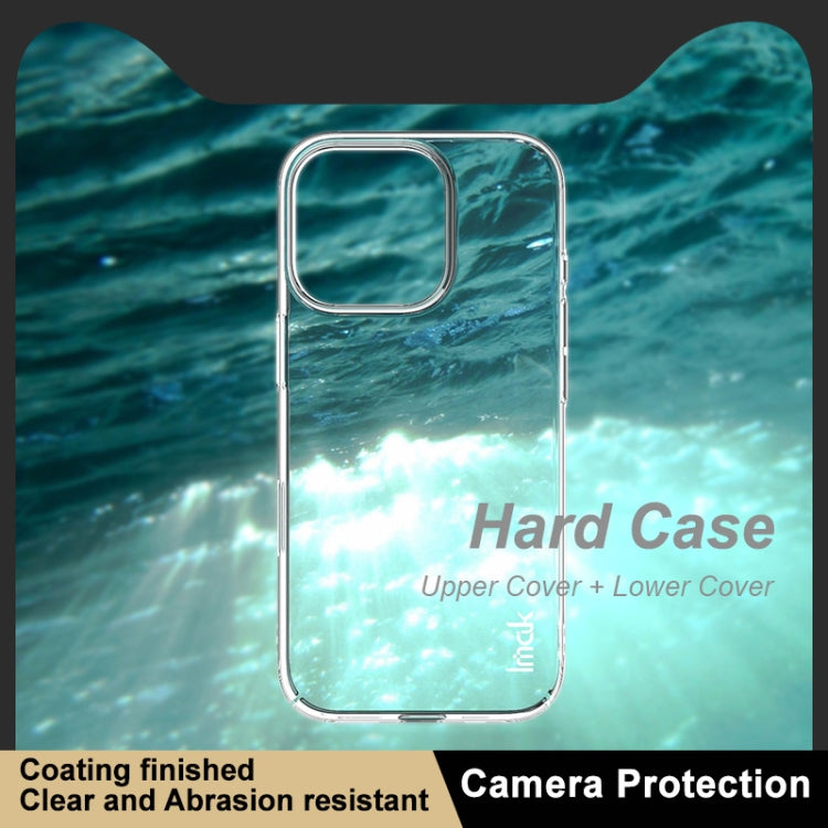 For iPhone 16 Pro Max IMAK Wing II Wear-resisting Crystal Phone Case - iPhone 16 Pro Max Cases by imak | Online Shopping South Africa | PMC Jewellery | Buy Now Pay Later Mobicred