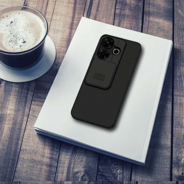 For Xiaomi Poco M6 4G NILLKIN Black Mirror Series Camshield PC Phone Case(Black) - free shipping - PMC Jewellery - Order now!