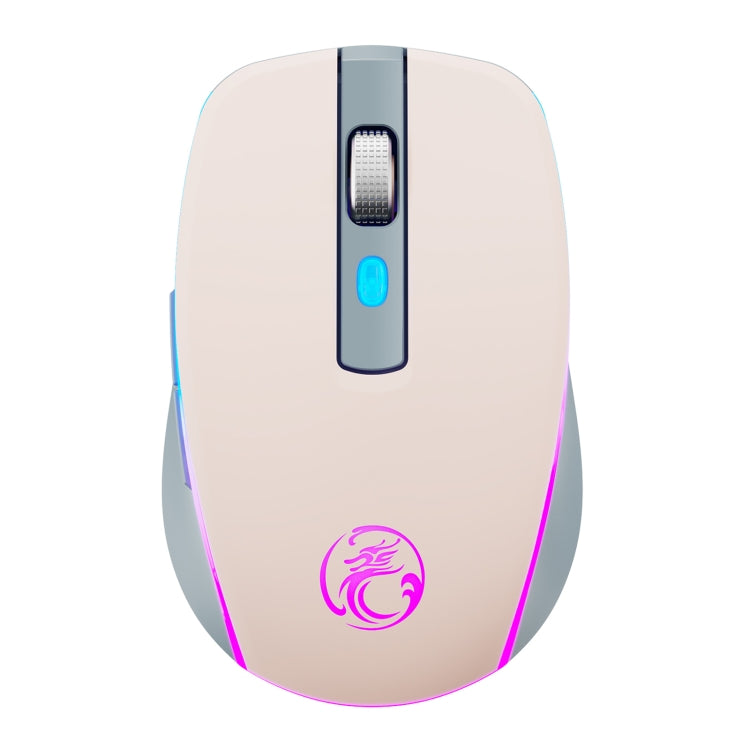 iMICE G903 Bluetooth Dual Mode 6-key Silent Wireless Gaming Mouse(Pink) - Wireless Mice by iMICE | Online Shopping South Africa | PMC Jewellery | Buy Now Pay Later Mobicred