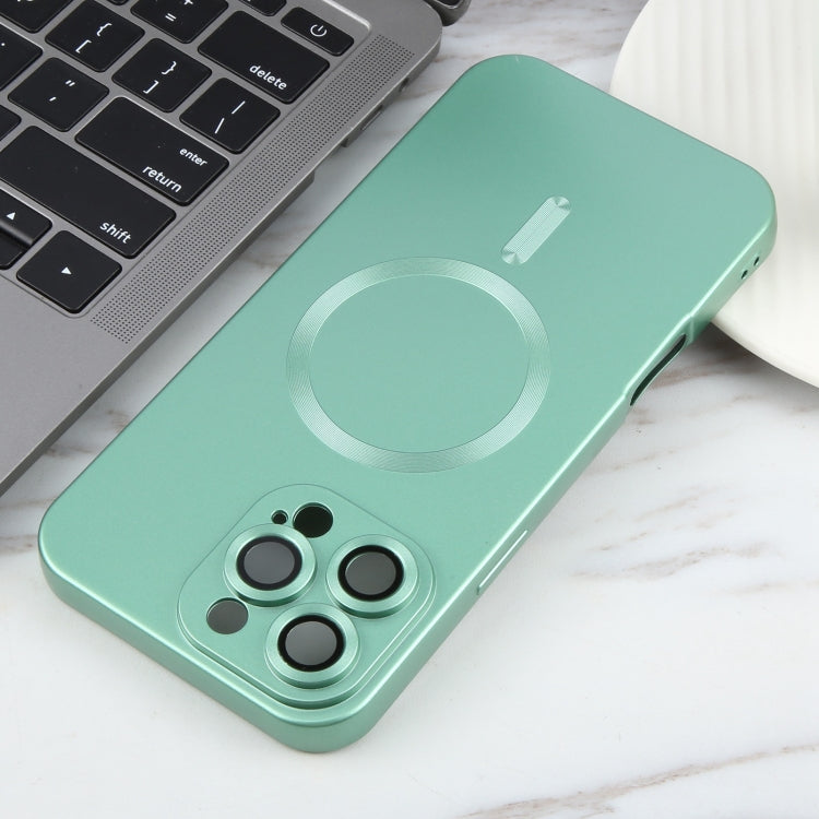 For iPhone 16 Pro Liquid TPU Silicone Solid Color MagSafe Phone Case(Green) - iPhone 16 Pro Cases by PMC Jewellery | Online Shopping South Africa | PMC Jewellery | Buy Now Pay Later Mobicred