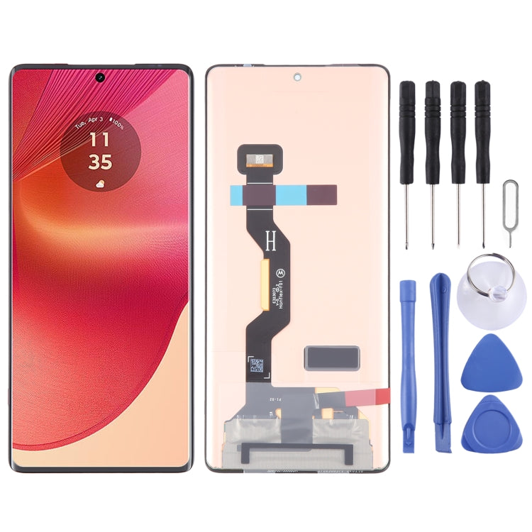 For Motorola Edge 50 Fusion Original P-OLED LCD Screen with Digitizer Full Assembly - LCD Screen by PMC TechLife | Online Shopping South Africa | PMC TechLife | Buy Now Pay Later Mobicred