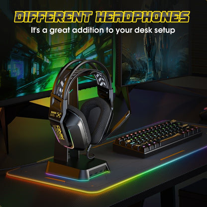 ONIKUMA X13 RGB Colorful Lighting Wired Gaming Headset with Microphone, Length:2.2m(Black) - Multimedia Headset by ONIKUMA | Online Shopping South Africa | PMC Jewellery | Buy Now Pay Later Mobicred