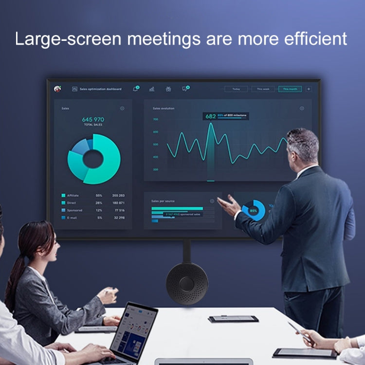 Measy A30 4K HD HDMI Phone Wireless Screen Projector For PC / TV / Phone - Wireless Display Dongle by Measy | Online Shopping South Africa | PMC TechLife | Buy Now Pay Later Mobicred