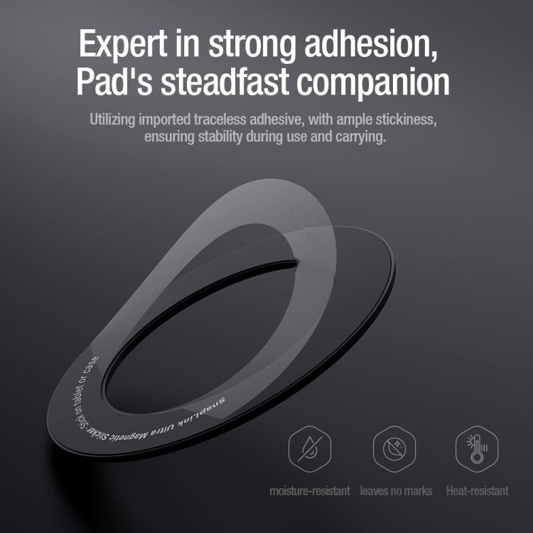 2pcs NILLKIN NKL12 Magnetic Ring Ultra(Grey) - free shipping - PMC Jewellery - Order now!