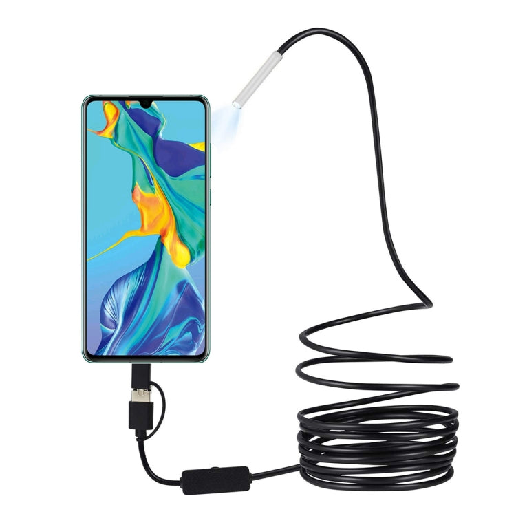 inskam107 3.9mm 3 In 1 HD Waterproof Industry Digital Endoscope Inspection Camera, Length:3.5m Hard Cable -  by PMC Jewellery | Online Shopping South Africa | PMC Jewellery | Buy Now Pay Later Mobicred