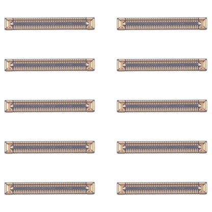 For Samsung Galaxy A34 SM-A346B 10pcs Motherboard LCD Display FPC Connector - Galaxy A Series Parts by PMC Jewellery | Online Shopping South Africa | PMC Jewellery | Buy Now Pay Later Mobicred