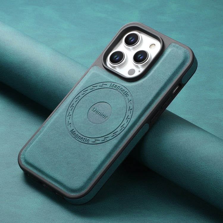 For iPhone 16 Pro Denior A13 Skin Feel MagSafe Phone Case(Blue) - iPhone 16 Pro Cases by Denior | Online Shopping South Africa | PMC Jewellery | Buy Now Pay Later Mobicred