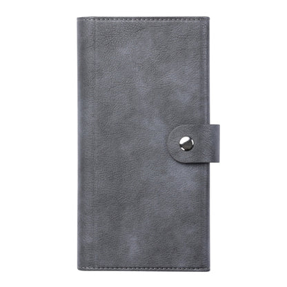 For iPhone 16 ViLi GVB Series MagSafe Magnetic RFID Leather Phone Case(Grey) - iPhone 16 Cases by ViLi | Online Shopping South Africa | PMC Jewellery | Buy Now Pay Later Mobicred