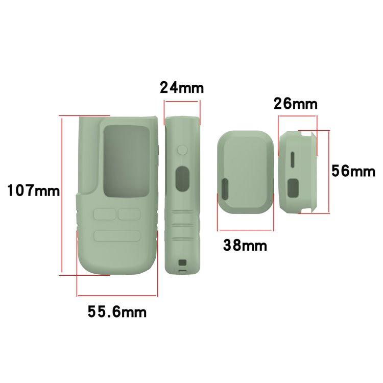 For Yawpet DT-61 Pet Training Device Silicone Protective Cover(Green) - Training Aids by PMC TechLife | Online Shopping South Africa | PMC TechLife | Buy Now Pay Later Mobicred
