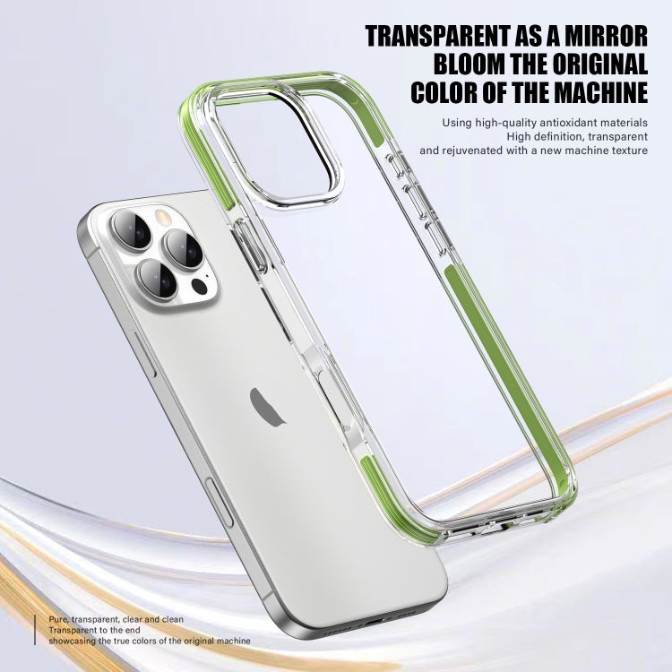 For iPhone 16 Plus TPE Airbag TPU+ PC Full Coverage Phone Case(Transparent) - iPhone 16 Plus Cases by PMC Jewellery | Online Shopping South Africa | PMC Jewellery | Buy Now Pay Later Mobicred