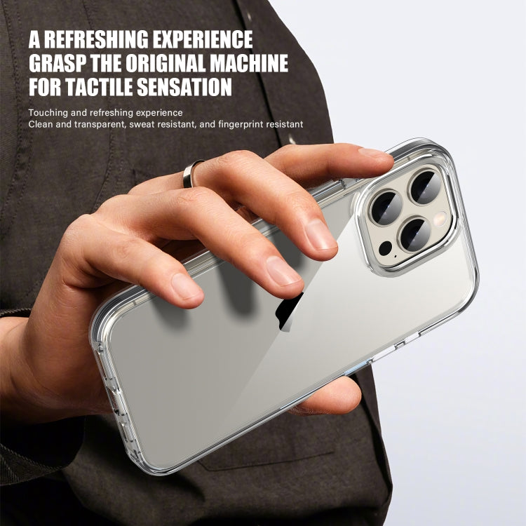 For iPhone 16 Pro TPE Airbag TPU+ PC Full Coverage Phone Case(White) - iPhone 16 Pro Cases by PMC TechLife | Online Shopping South Africa | PMC TechLife | Buy Now Pay Later Mobicred