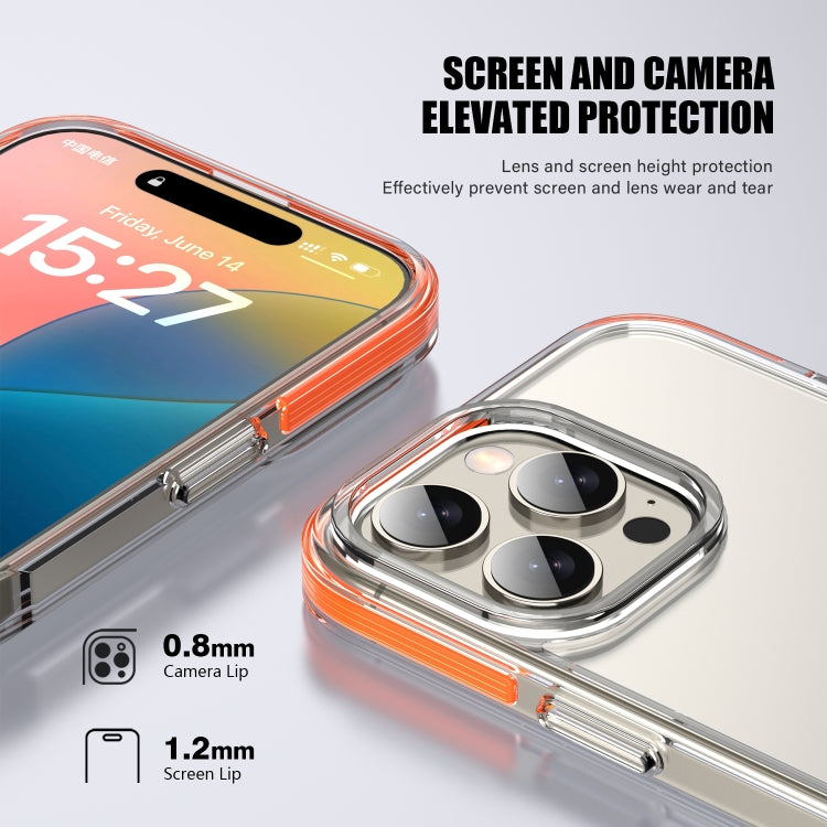 For iPhone 16 Pro Max TPE Airbag TPU+ PC Full Coverage Phone Case(Purple) - free shipping - PMC TechLife - Order now!