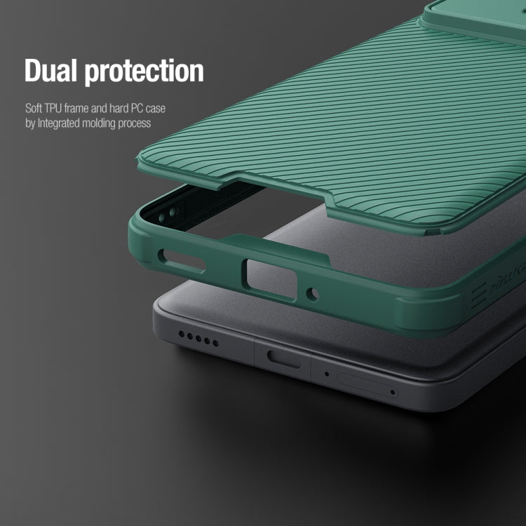 For Redmi K70 Ultra NILLKIN CamShield Pro PC Phone Case(Green) - Xiaomi Cases by NILLKIN | Online Shopping South Africa | PMC Jewellery | Buy Now Pay Later Mobicred