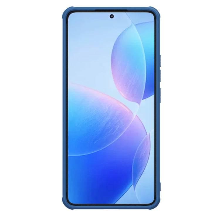 For Redmi K70 Ultra NILLKIN Frosted Shield Pro PC + TPU Phone Case(Blue) - Xiaomi Cases by NILLKIN | Online Shopping South Africa | PMC Jewellery | Buy Now Pay Later Mobicred