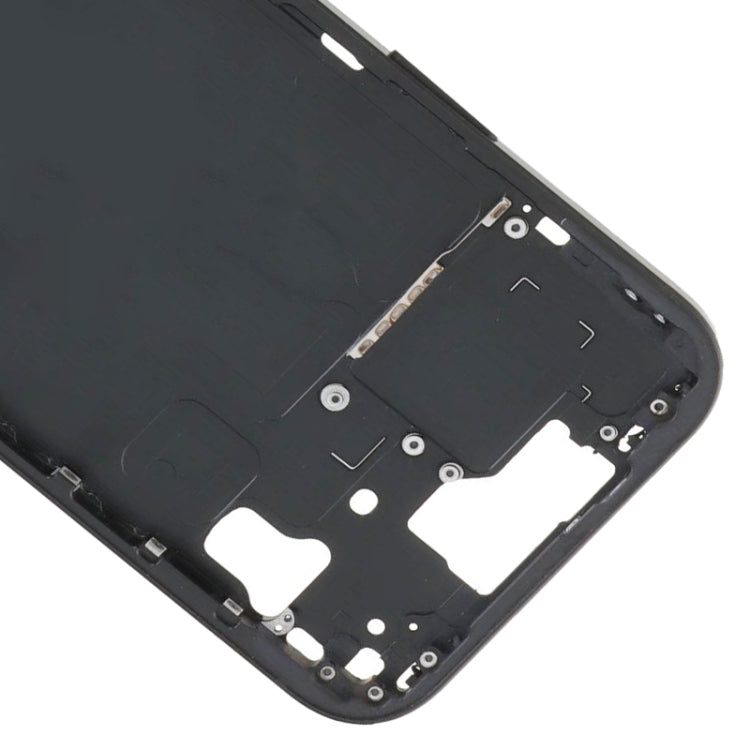 For iPhone 15 Middle Frame Bezel Plate with Side Keys + Card Tray, Version:US Version(Black) - LCD Related Parts by PMC Jewellery | Online Shopping South Africa | PMC Jewellery | Buy Now Pay Later Mobicred