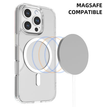 For iPhone 16 Pro Mutural Ice Series MagSafe Magnetic TPU Phone Case(Transparent) - iPhone 16 Pro Cases by Mutural | Online Shopping South Africa | PMC Jewellery | Buy Now Pay Later Mobicred