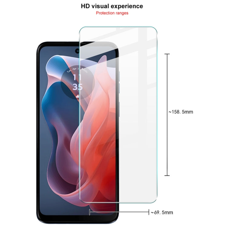 For Motorola Moto G Play 2024 imak H Series Full Screen Tempered Glass Film - Motorola Tempered Glass by imak | Online Shopping South Africa | PMC Jewellery | Buy Now Pay Later Mobicred