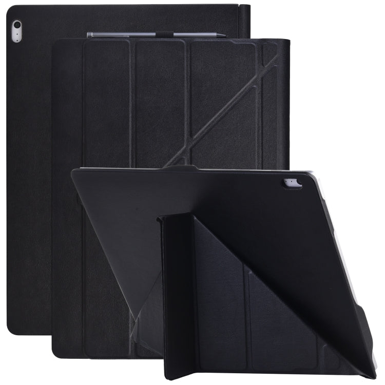 For Microsoft Surface Book 3 / 2 / 1 13.5 inch Deformation Single Screen Leather Laptop Case(Black) - Screen & Keyboard Cover by PMC Jewellery | Online Shopping South Africa | PMC Jewellery | Buy Now Pay Later Mobicred