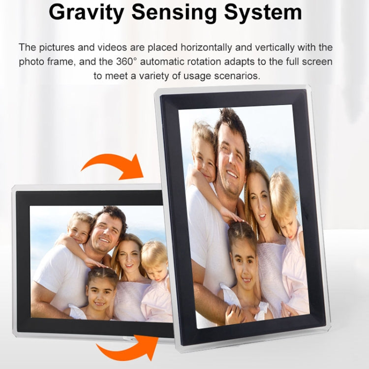 15.6 inch IPS Screen Digital Cloud Photo Frame Wall Mounted LED Advertising Machine, Plug Type:EU Plug(White) - 15 inch Above by PMC TechLife | Online Shopping South Africa | PMC TechLife | Buy Now Pay Later Mobicred