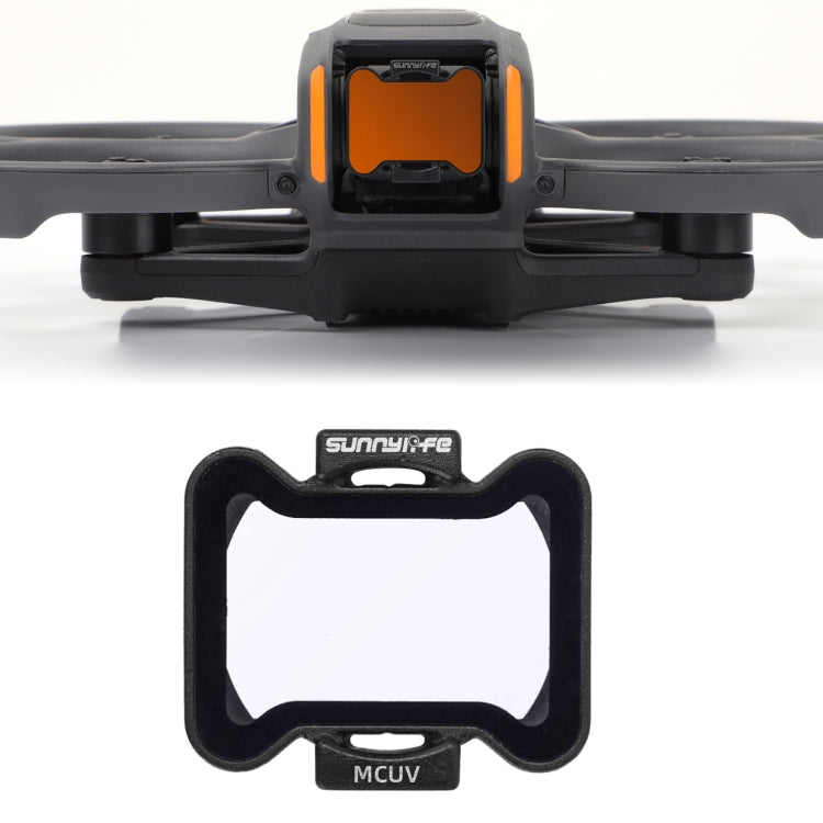 For DJI Avata 2 Sunnylife Camera Lens Filter, Filter:MCUV - free shipping - PMC TechLife - Order now!