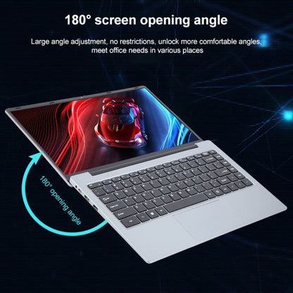 14 inch Windows 11 Laptop, 16GB+1TB, Gen 5th Intel Core i3 CPU, 180 Degree Rotation Axis(Silver) - Others by PMC Jewellery | Online Shopping South Africa | PMC Jewellery | Buy Now Pay Later Mobicred