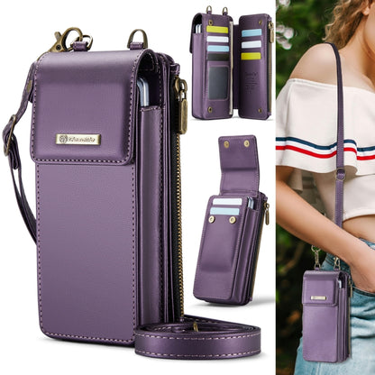 For Samsung Z Fold Series CaseMe Me50 Mini Lanyard Universal Bag(Purple) - Galaxy Z Fold6 5G Cases by CaseMe | Online Shopping South Africa | PMC Jewellery | Buy Now Pay Later Mobicred